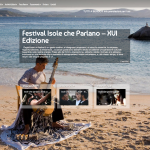 Isole che Parlano 2012 - sito in Wordpress - fullscreen